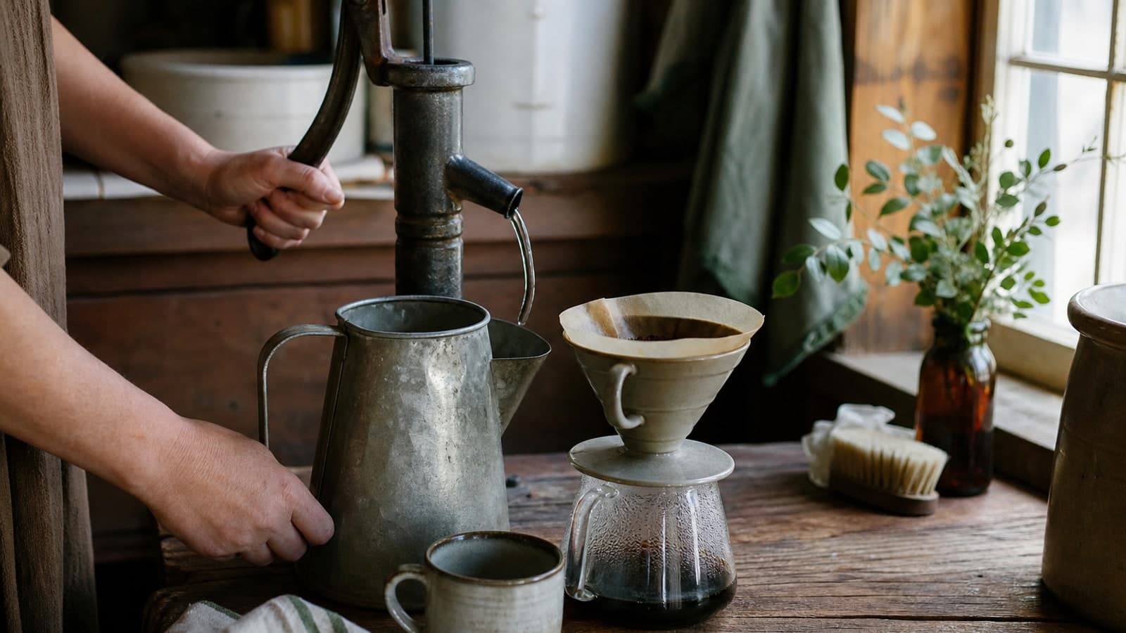Brewing Coffee with Well Water: A Homestead Guide