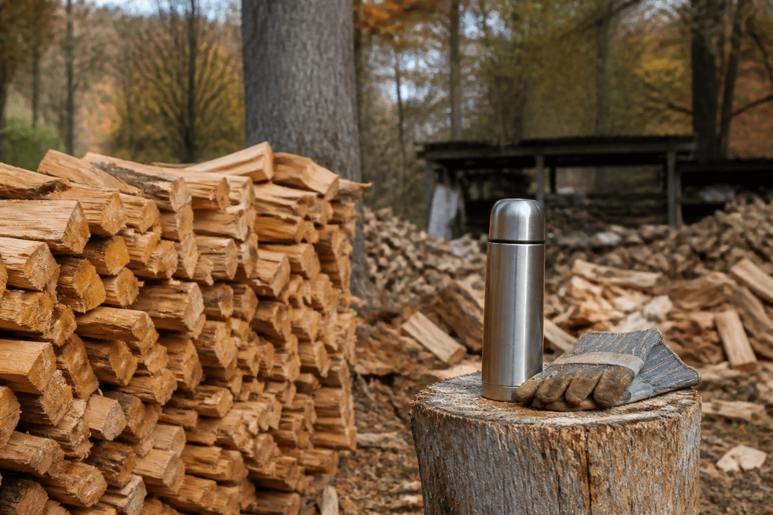 Firewood Season: Coffee Breaks That Keep the Stack Moving